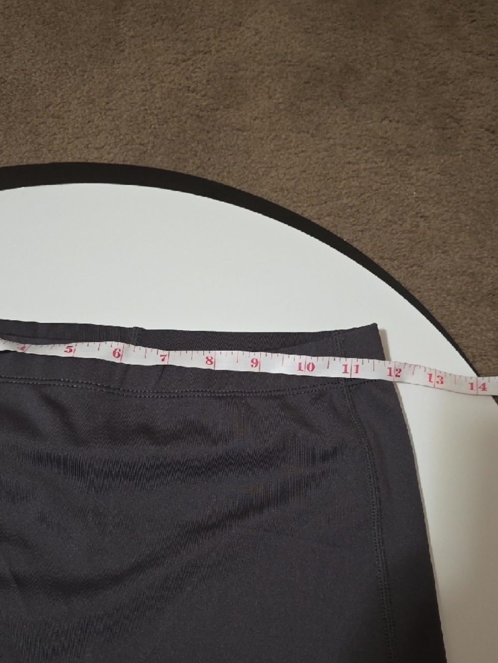 Women's Performance Boxer Briefs - Black and Charcoal - Picture 4 of 5